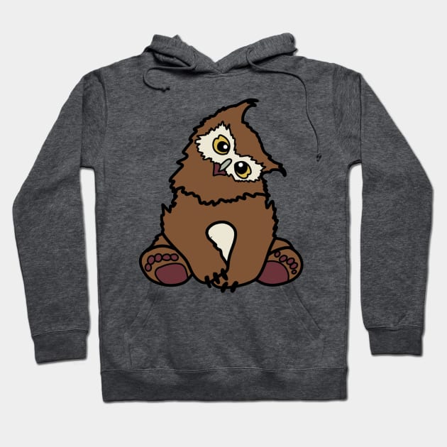 Owls (Owl Bear) Hoodie by Lycanne